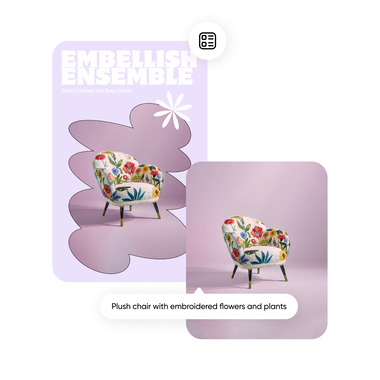 Insert AI-generated images in templates