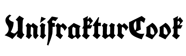 UnifrakturCook Bold