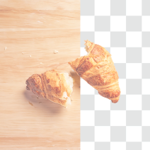 croissant removed background