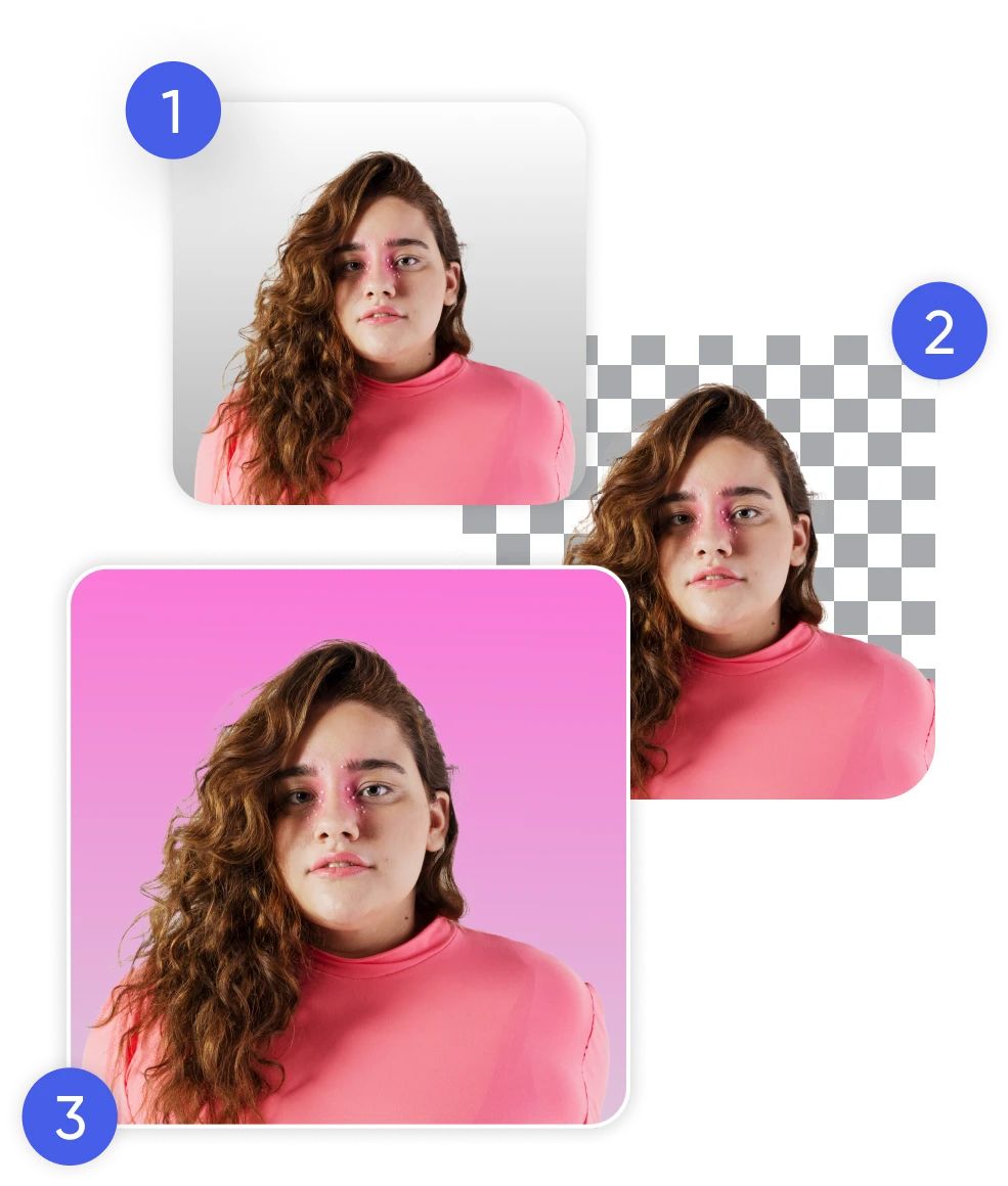 create professional profile pics with the background remover
