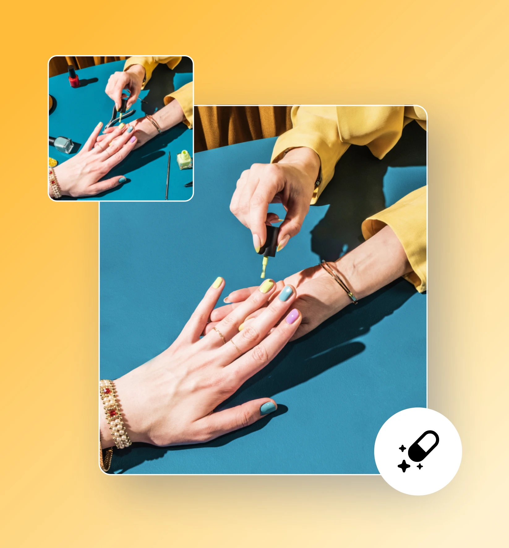 Remove clutter on images with Picsart