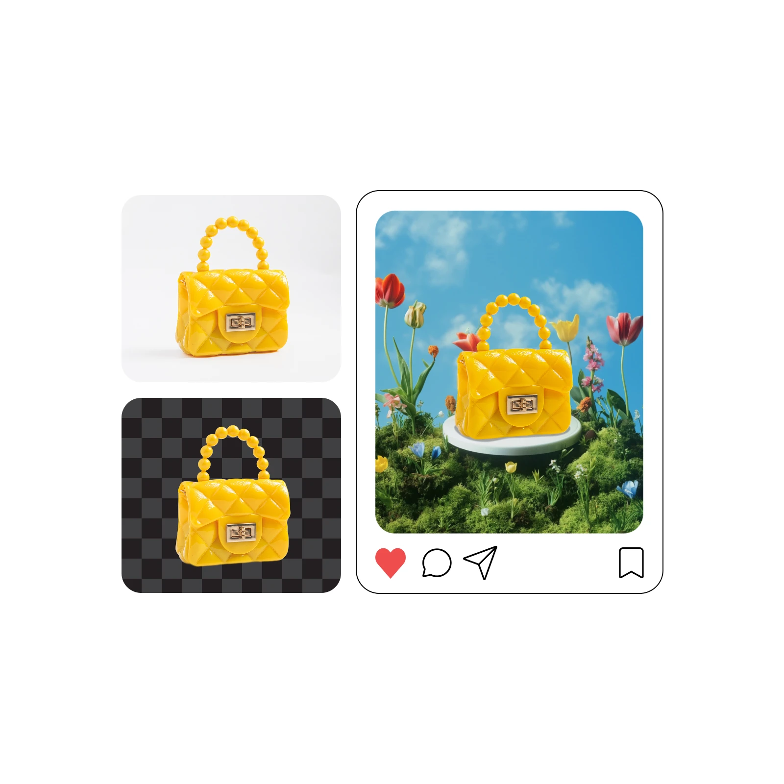 Change background with AI