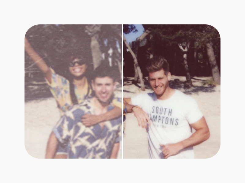 restore old photos with AI