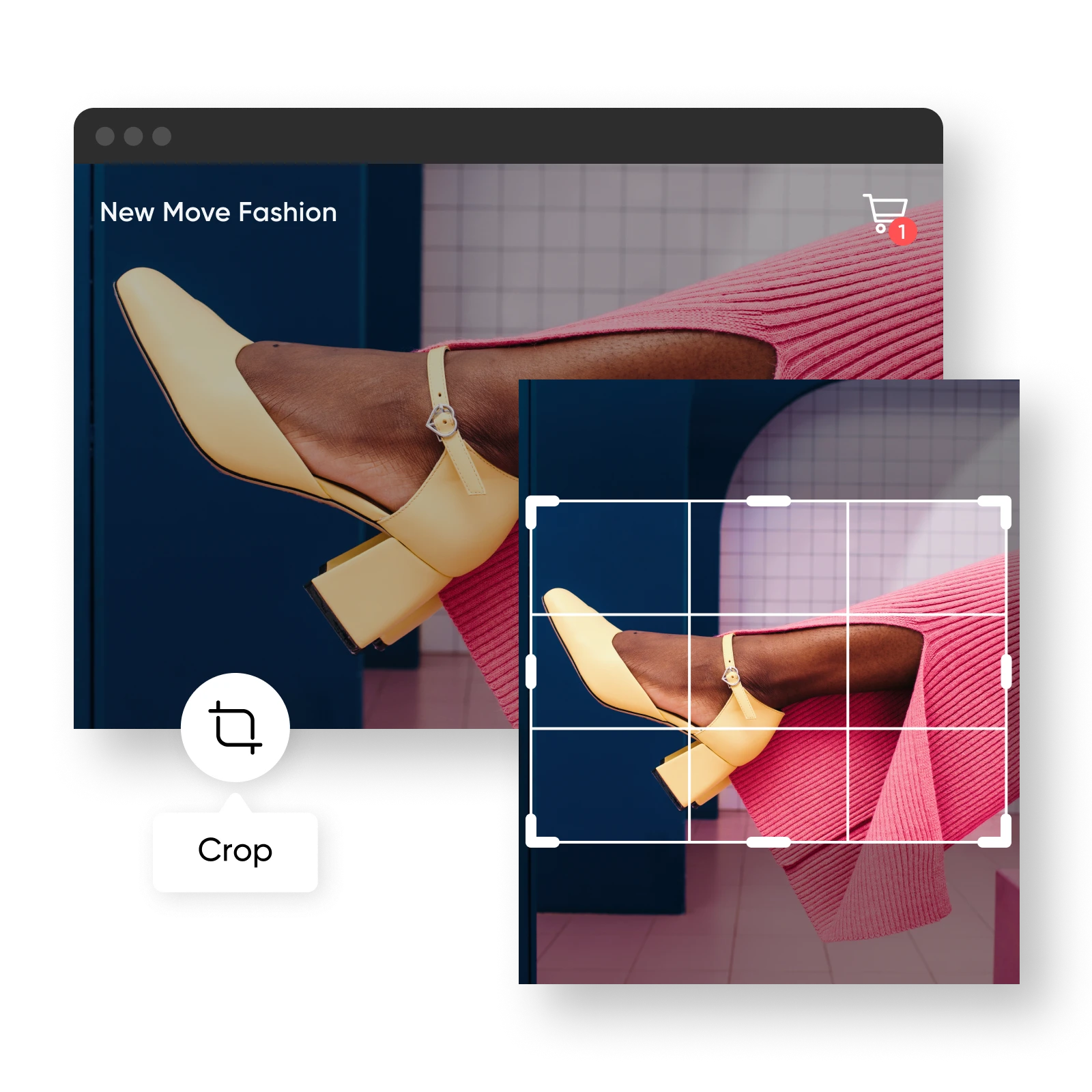 resize images in a second
