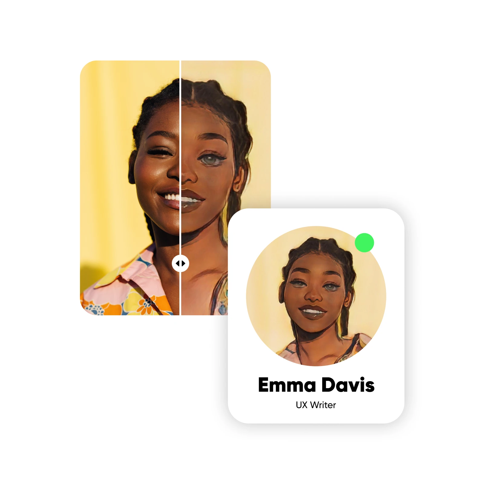 cartoonize portraits and selfies
