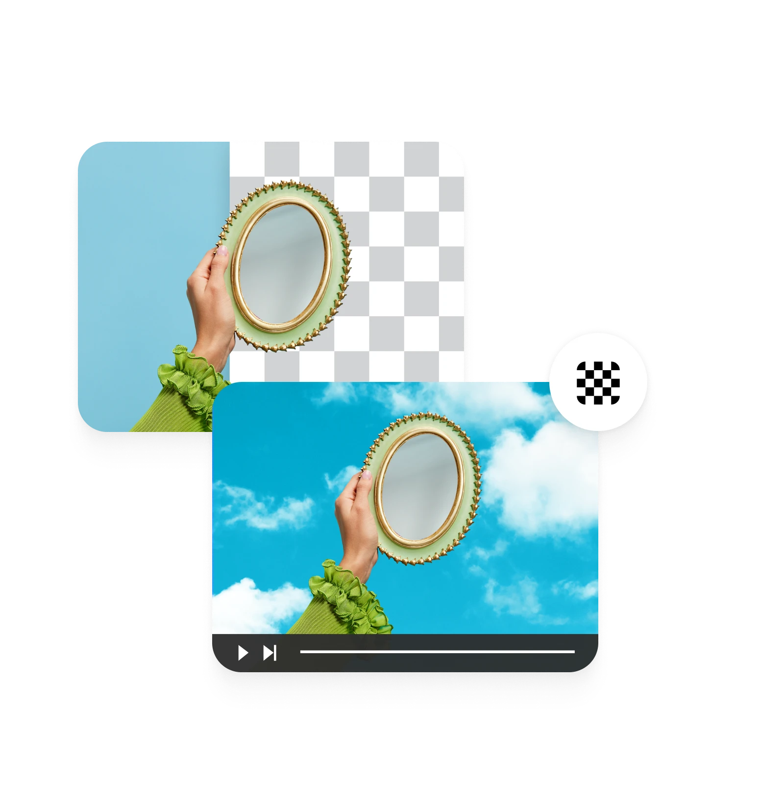 Video background remover