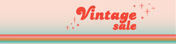 Template Retro Pink Sale Advertisement Poster Design