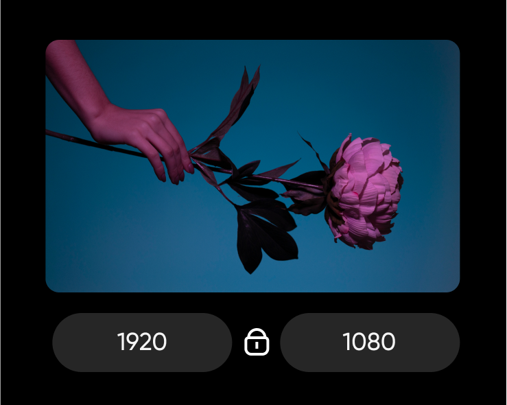 resize image