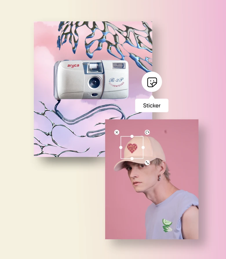 Improve your brand visuals with stickers